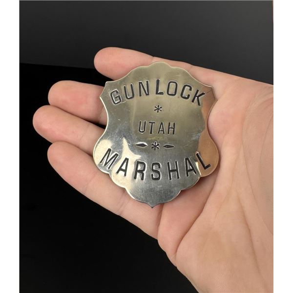 Gunlock Utah Marshal Badge Langenbacker