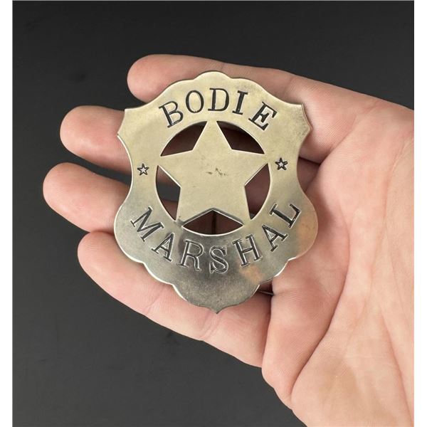 Bodie California Marshal Badge Langenbacker