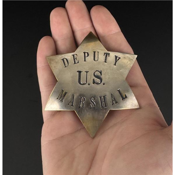 Deputy US Marshal Badge Langenbacker