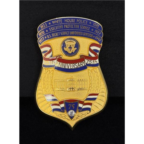 1977 75th Anniversary Secret Service Police Badge