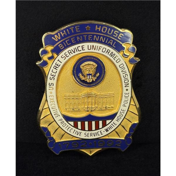 1992 White House Bicentennial Secret Service Badge
