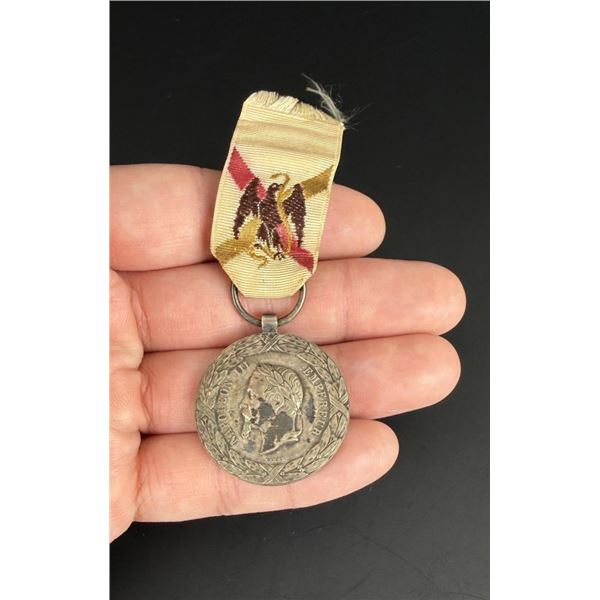 French 1863 Mexico Expedition Medal