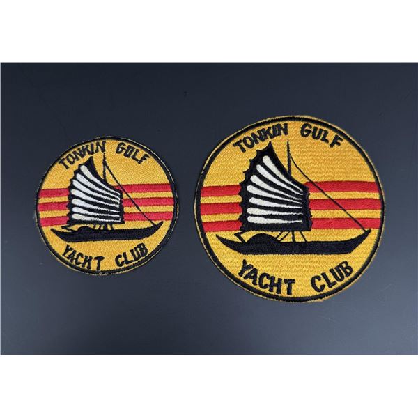 Vietnam War Tonkin Gulf Yacht Club Patches