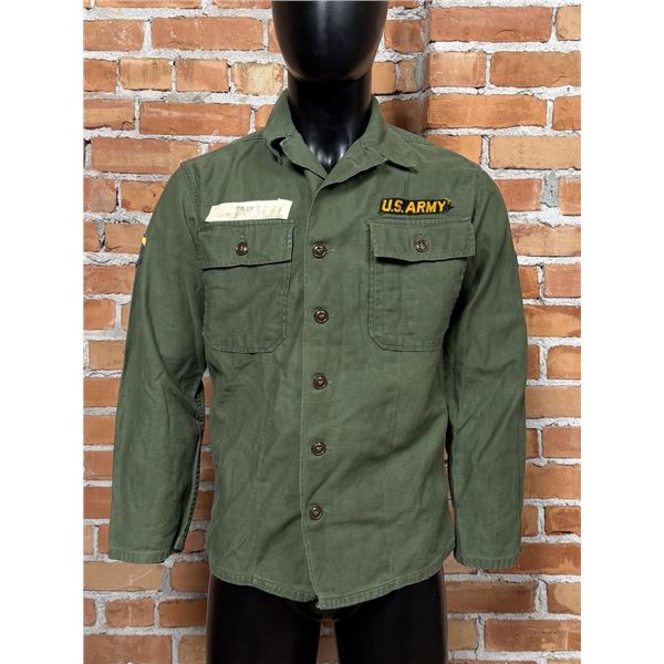 Vietnam War US Army OG-107 Utility Shirt Jacket