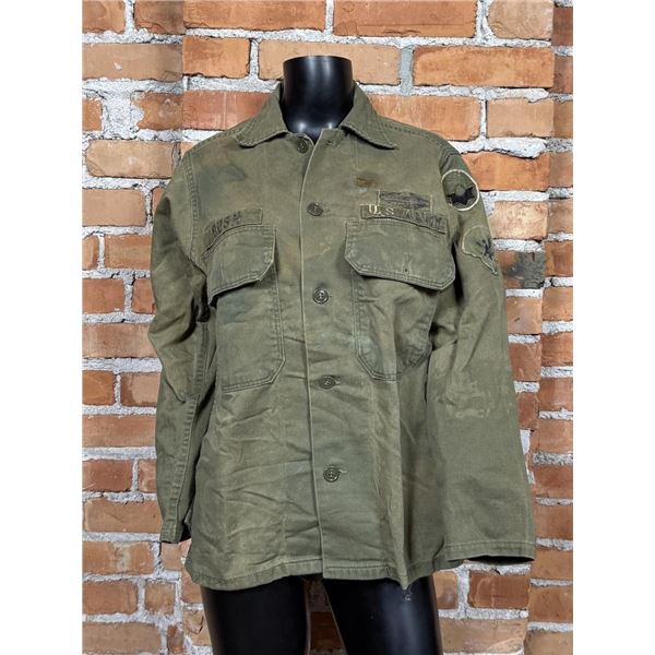 Vietnam War US Army OG-107 Utility Shirt Jacket