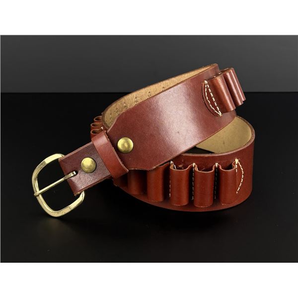 Leather Cartridge Ammo Belt