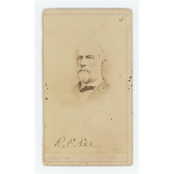 Civil War General Robert E. Lee CDV Photo