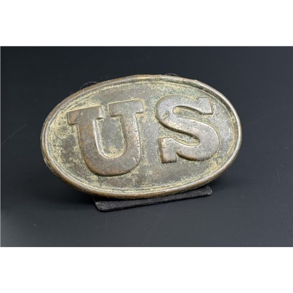 Civil War W.H. Smith Brooklyn Cartridge Box Plate