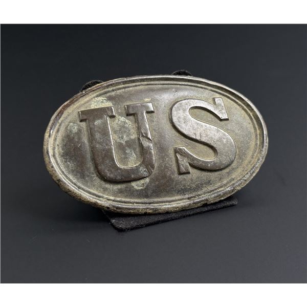 Civil War Union Army Puppy Paw Belt Buckle