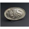 Image 1 : Civil War Union Army Puppy Paw Belt Buckle