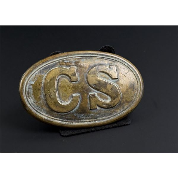Civil War Confederate Belt Buckle