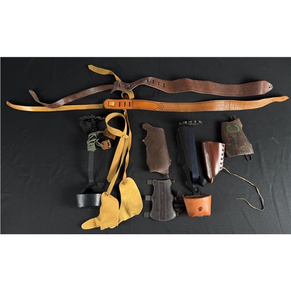 Collection of Rifle and Archery Accessories
