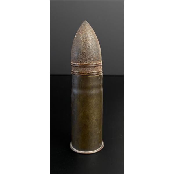 WW1 WWI 37mm 1lb Anti Tank Round Shell