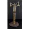 Image 2 : WWI WW1 Japanese Dragon Trench Art Shell Lamp