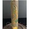 Image 8 : WWI WW1 Japanese Dragon Trench Art Shell Lamp