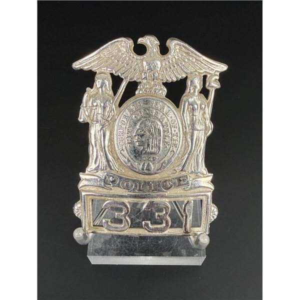 Seattle Washington Police Department Hat Badge