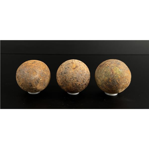 Montana Indian Wars Cannon Balls Cannonballs