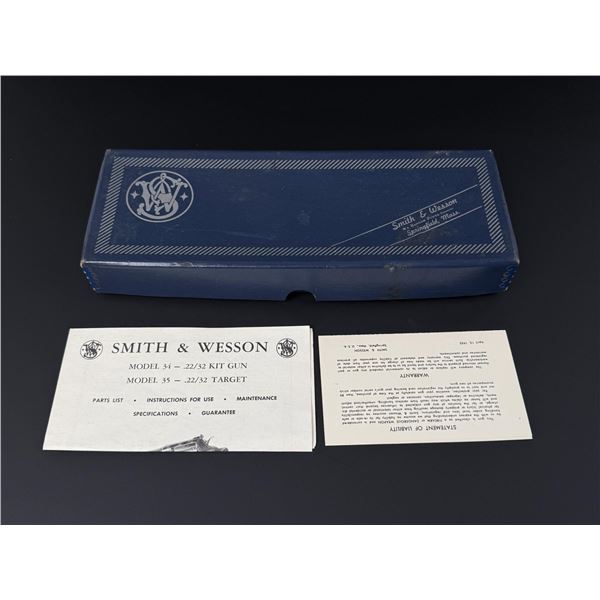 Smith & Wesson Model 35 Revolver Box