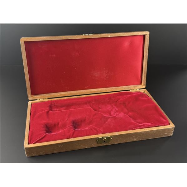 Navy Arms Walnut Presentation Revolver Box
