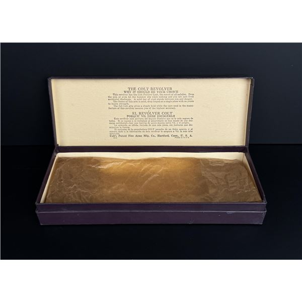 Colt Police Positive Revolver Box