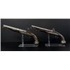 Image 3 : Joseph Dumarest Silver Mounted Dueling Pistols