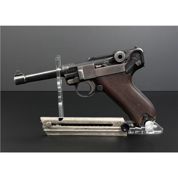 WWI WW1 Machine Gun Regiment p08 Luger Pistol