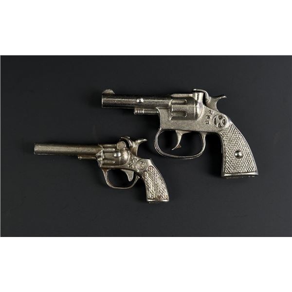 Kilgore Bob Spy Cast Iron Cap Gun Pistols