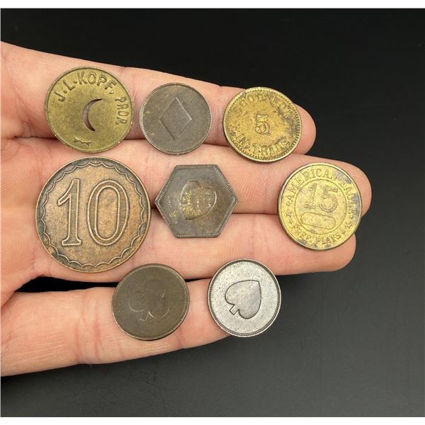 Collection of Antique Trade Tokens