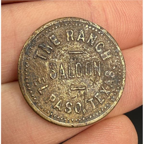 The Ranch Saloon El Paso Texas Token