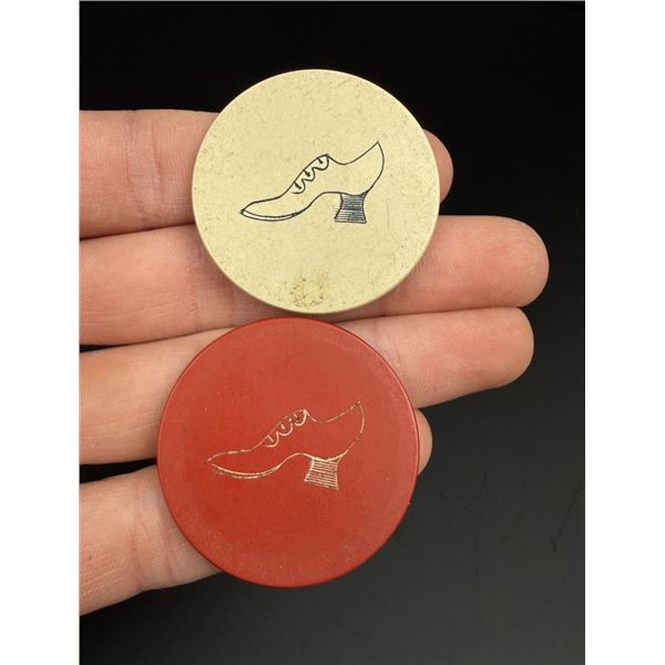 Monarch Shoe Poker Chips