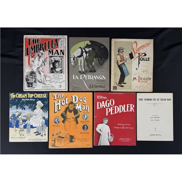 20th Century American Ragtime Sheet Music