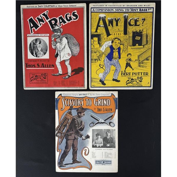 20th Century American Ragtime Sheet Music