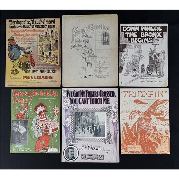 20th Century Tin Pan Alley Sheet Music