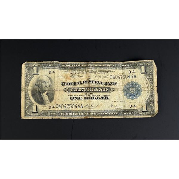 1914 United States $1 National Bank Note Ohio
