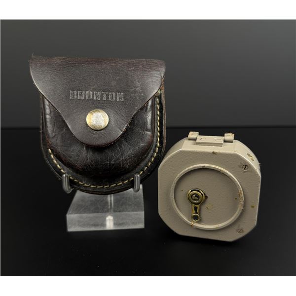 Brunton Pocket Transit Compass and Leather Case