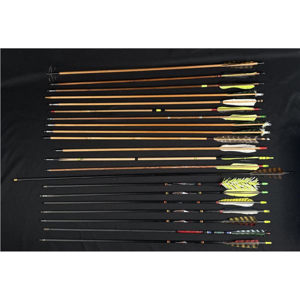 Collection of Archery Arrows