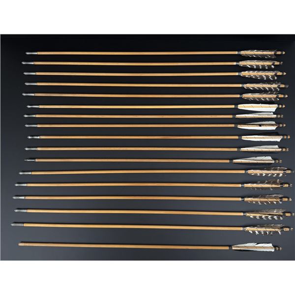 Collection of Bamboo Archery Arrows