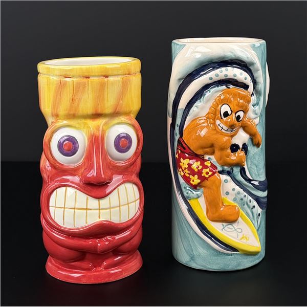 Sebastian Tikis Hawaii Tiki Ceramic Mugs