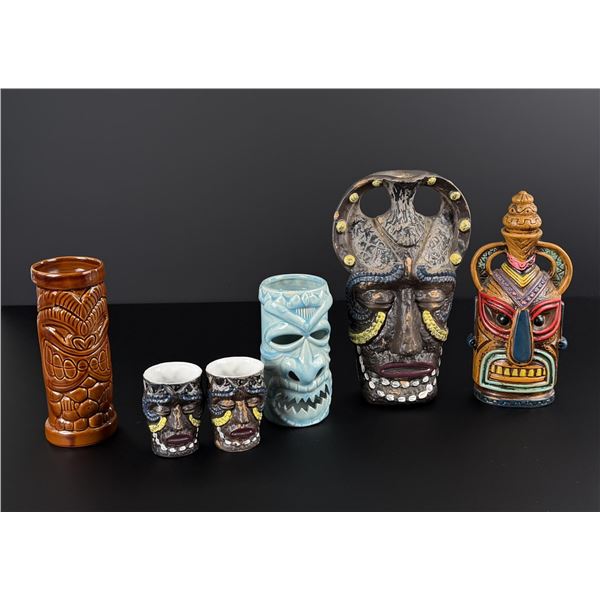Collection of Tiki Mugs