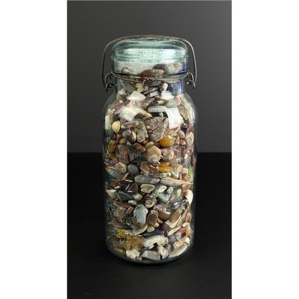 Collection of Polished Rocks Agates