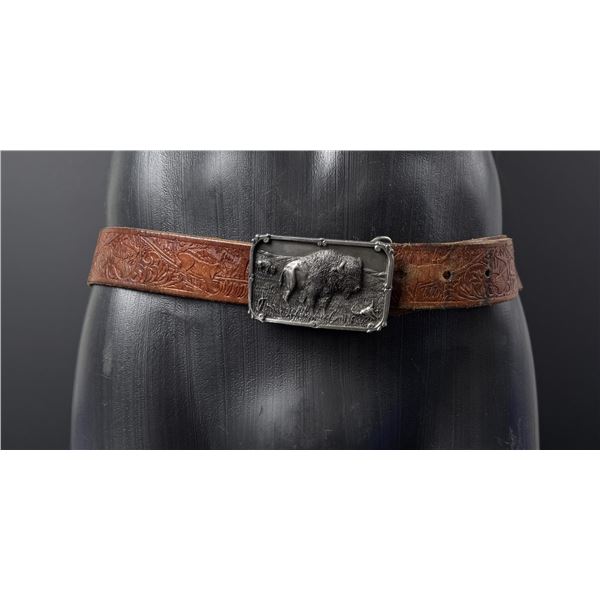 1984 Siskiyou Buffalo Belt and Buckle
