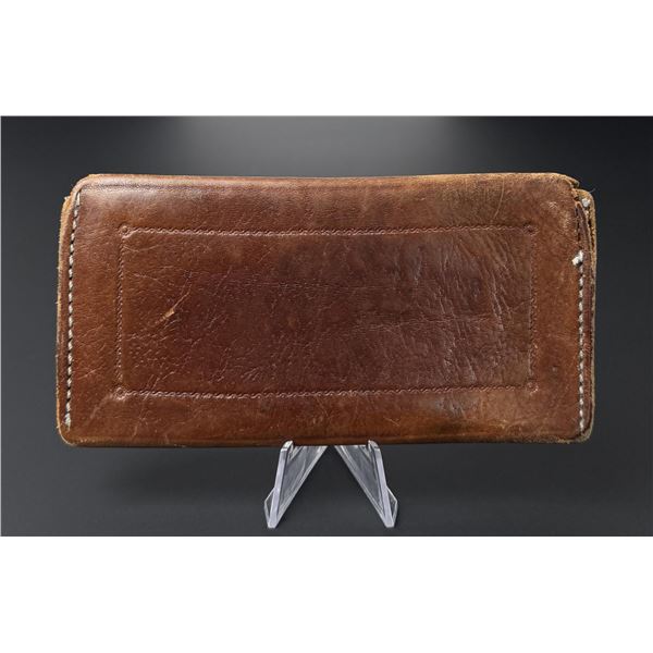 R M Bachman Montana Cowboy Leather Bifold Wallet