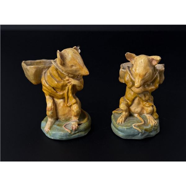 Alice in Wonderland Chalkware Mice