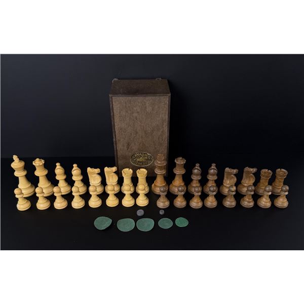 Cavalier Staunton Wood Chess Set