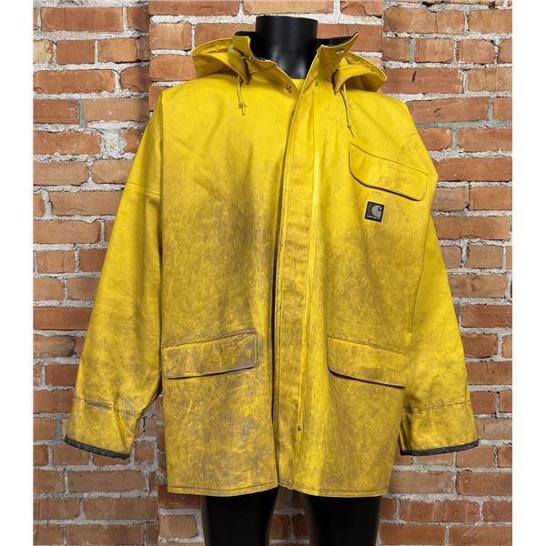 Carhartt Yellow Waterproof Surrey Rain Jacket