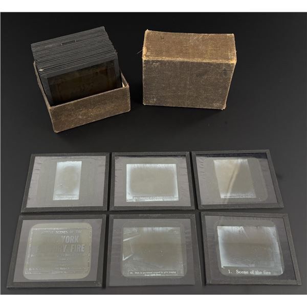 Triangle Shirtwaist Factory Fire Lantern Slides