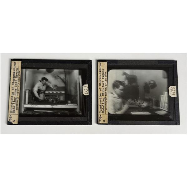 Modeler Ned J Burns Museum Magic Lantern Slides