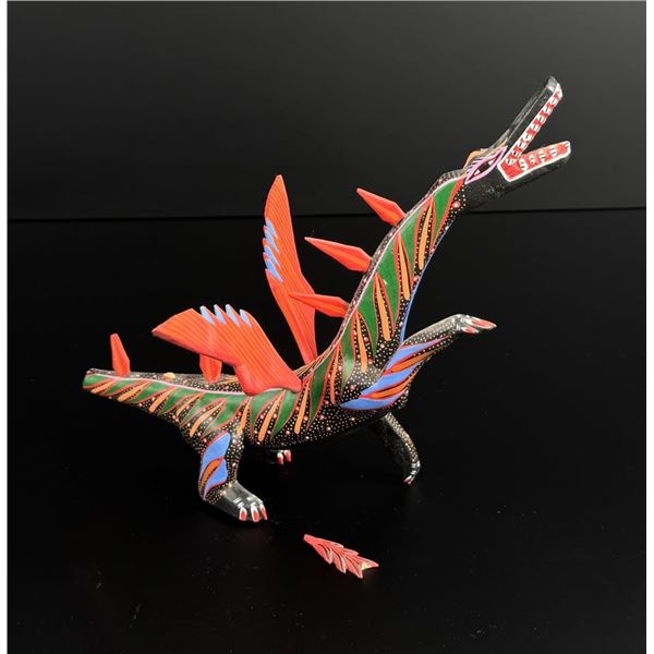 Oaxacan Alebrije Dragon Wood Carving