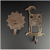 Image 1 : Smiling Sun Anasazi Goat Metal Coat Hooks