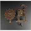 Image 2 : Smiling Sun Anasazi Goat Metal Coat Hooks